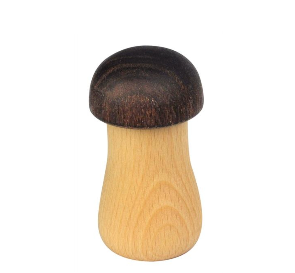 Rassel-Pilz aus Holz