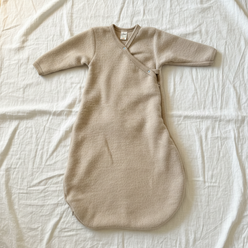 Woll-Schlafsack, reine Bio-Wolle