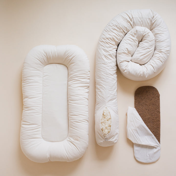 hogi organic Baby Nest 'sand natur'