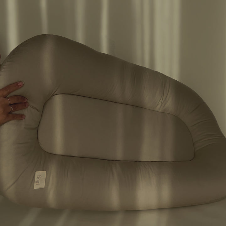 hogi organic Baby Nest 'sand natur'